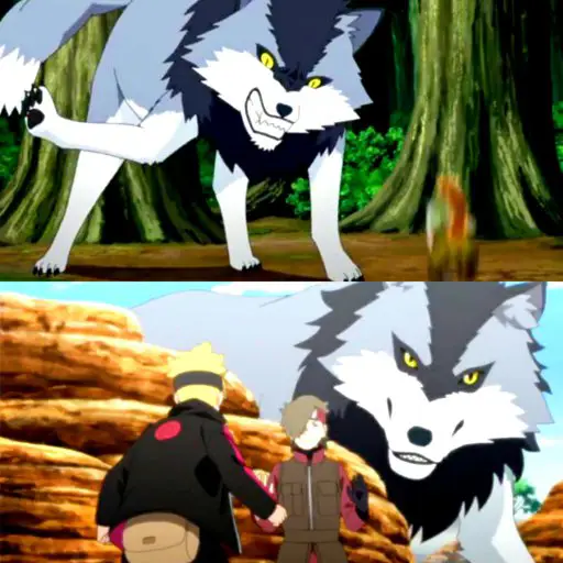 Gambar adegan seru dari Boruto episode 114