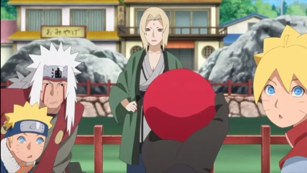 Cuplikan gambar dari episode 129 Boruto