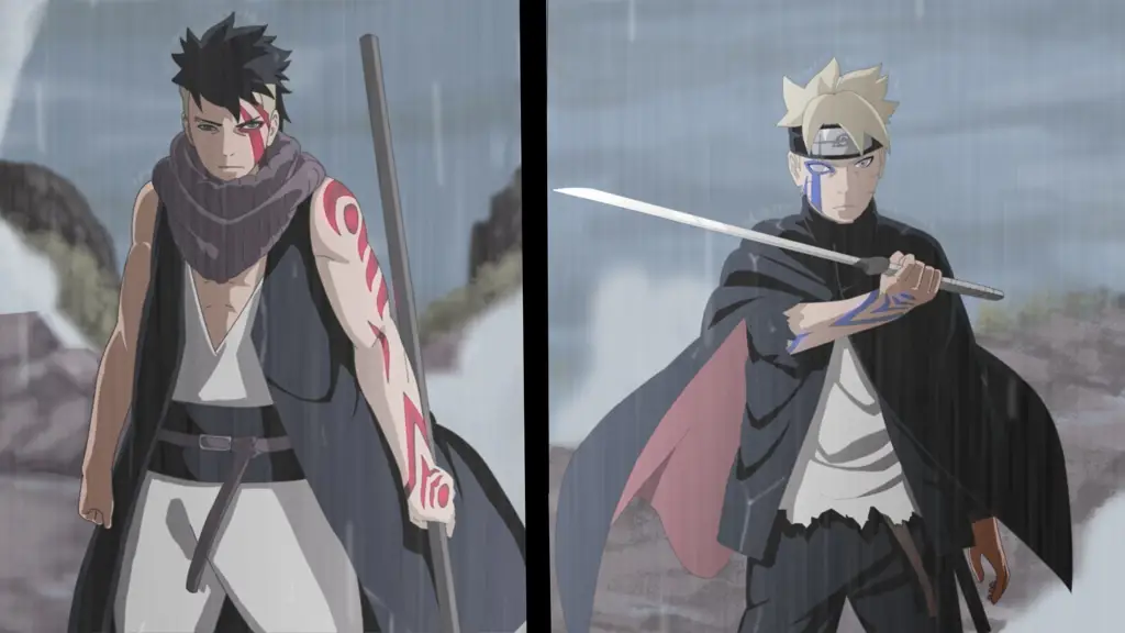 Adegan seru dari anime Boruto