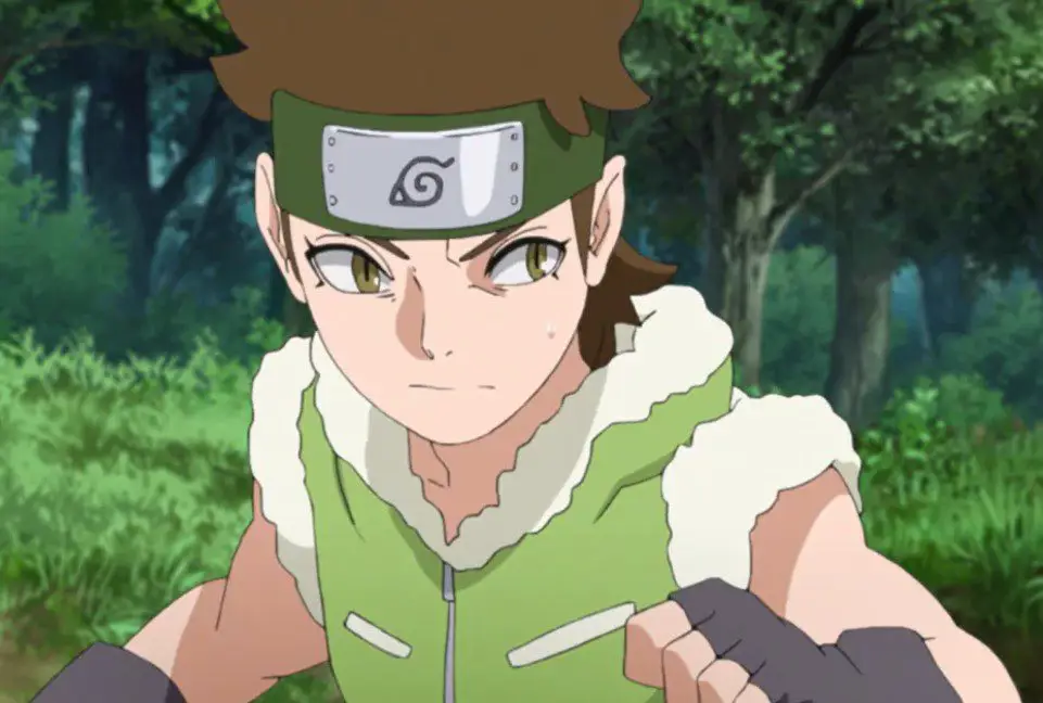 Screenshot adegan menarik dari Boruto episode 23