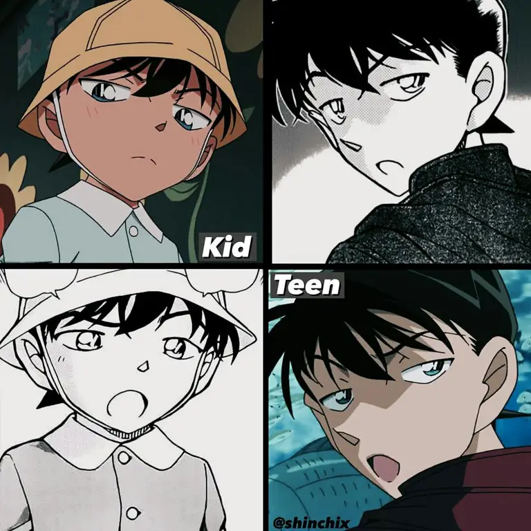 Screenshot adegan menegangkan dari Detective Conan episode 707