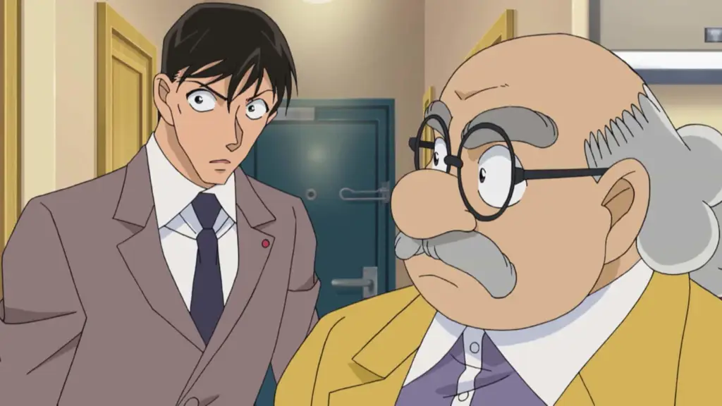 Momen menegangkan dalam Detective Conan episode 768 Gambar adegan dari Detective Conan episode 768