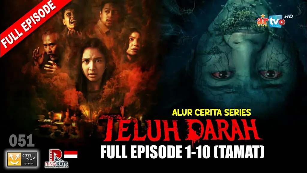 Adegan menegangkan dari Teluh Darah episode 8