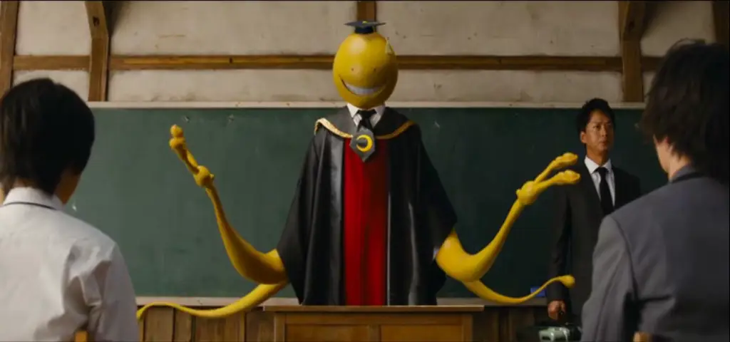 Adegan film aksi langsung Assassination Classroom