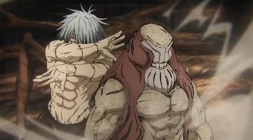 Momen menegangkan dalam Jujutsu Kaisen episode 21 Screenshot adegan menegangkan dari Jujutsu Kaisen episode 21