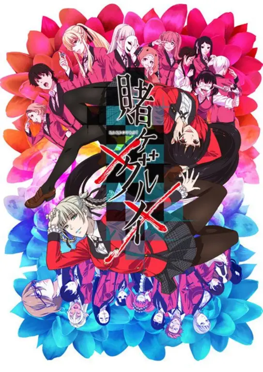 Tangkapan layar adegan menegangkan dari Kakegurui Season 2 Episode 4