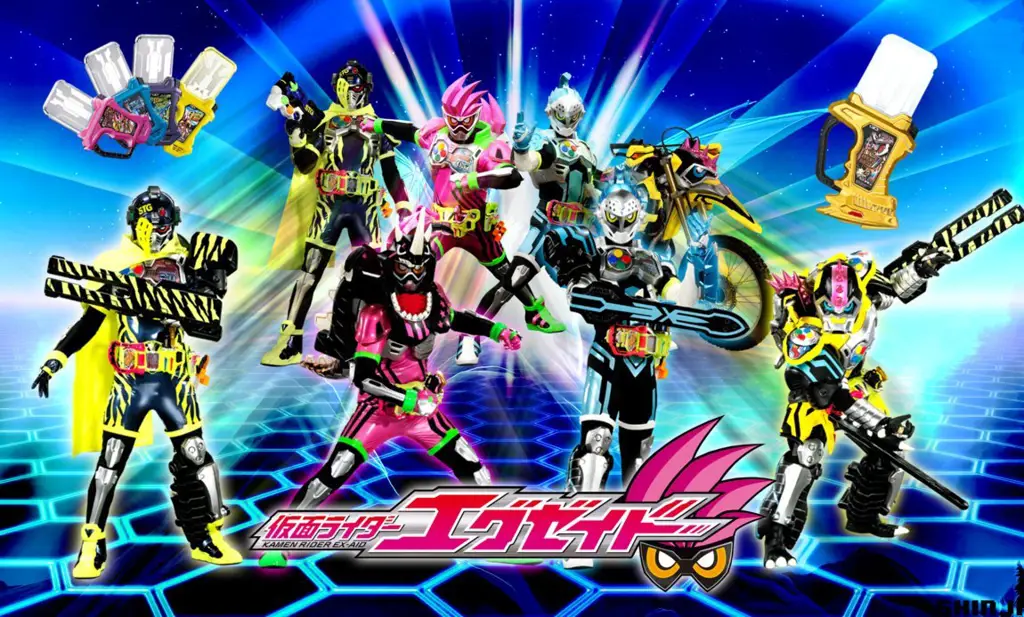 Screenshot adegan seru dari Kamen Rider Ex-Aid episode 22