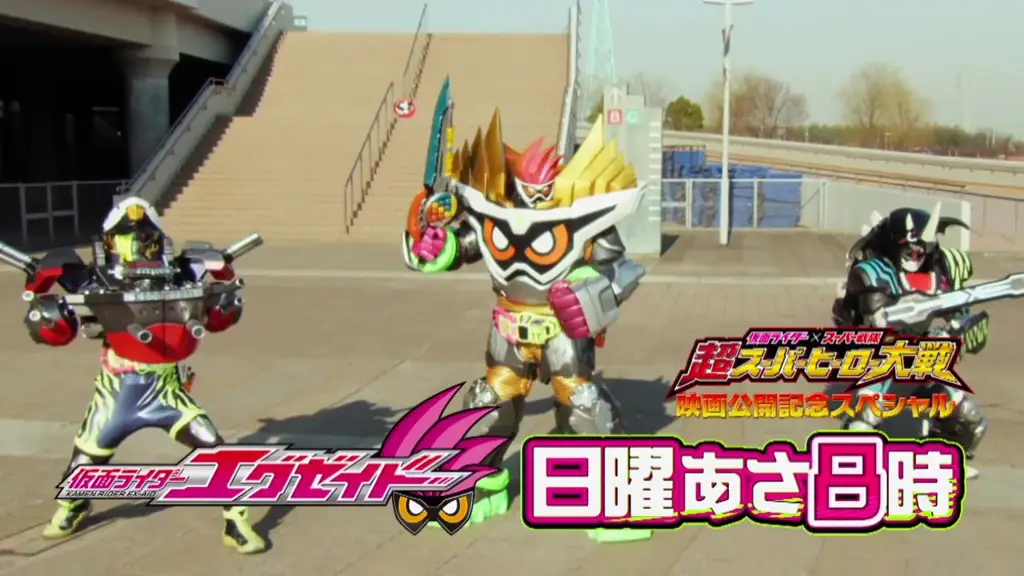 Screenshot adegan menegangkan dari Kamen Rider Ex-Aid episode 8