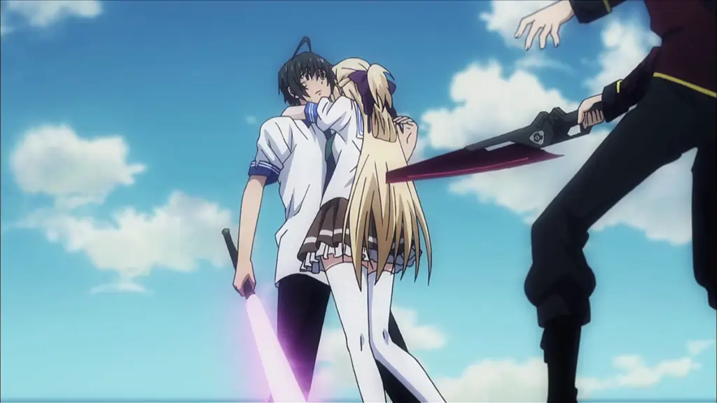 Adegan anime Magical Warfare yang menegangkan