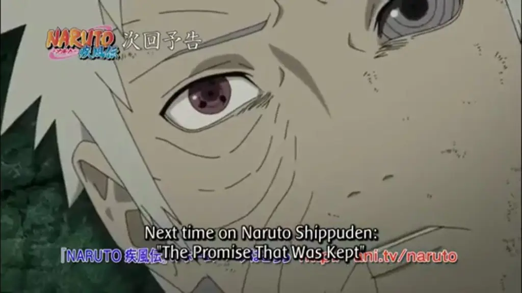 Screenshot adegan penting dari Naruto Shippuden episode 387