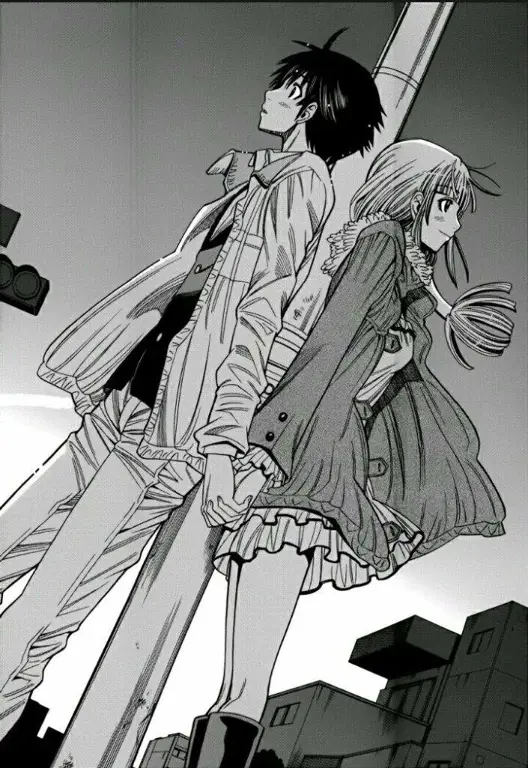 Momen menegangkan dalam Nozoki Ana episode 2 Screenshot adegan menegangkan dari Nozoki Ana episode 2