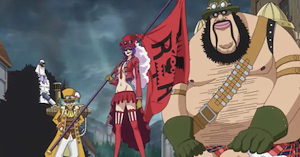 Momen menegangkan dalam One Piece episode 880 Cuplikan gambar dari One Piece episode 880