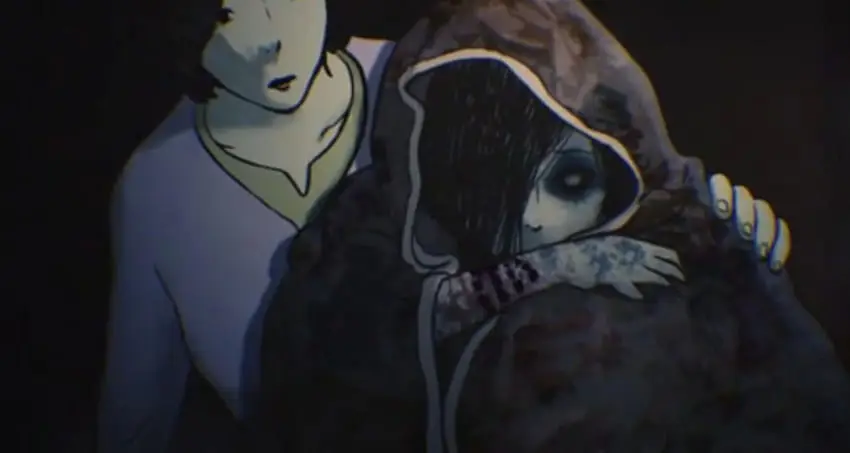 Momen Menegangkan dalam Perburuan Hantu Screenshot adegan anime pemburu hantu