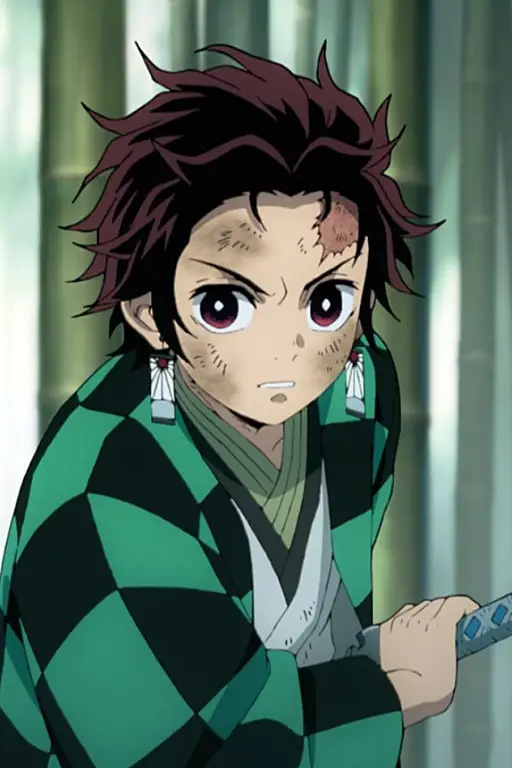 Screenshot adegan menegangkan dari Kimetsu no Yaiba season 2 episode 10