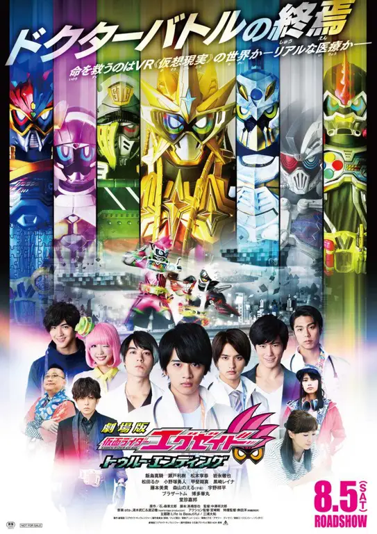 Adegan klimaks Kamen Rider Ex-Aid episode 44