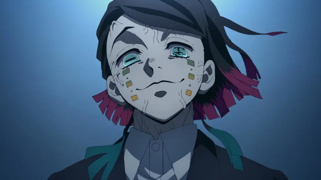 Momen menegangkan dalam pertarungan melawan Gyutaro dan Daki Cuplikan adegan dari episode 10 season 2 Kimetsu no Yaiba