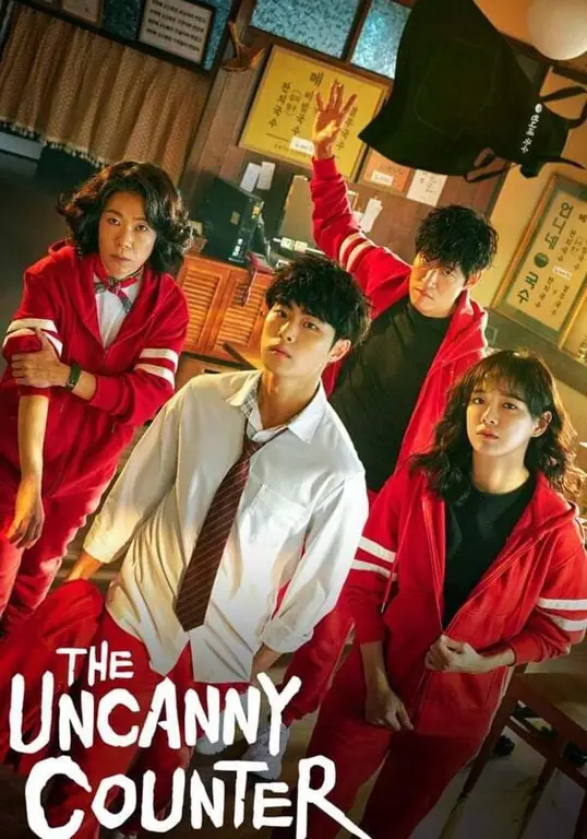 Adegan pertarungan seru di episode 5 The Uncanny Counter