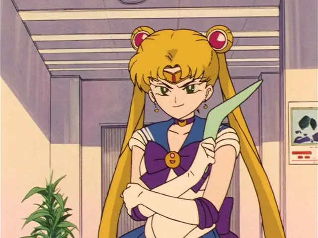 Cuplikan adegan dari Sailor Moon season 1 episode 9