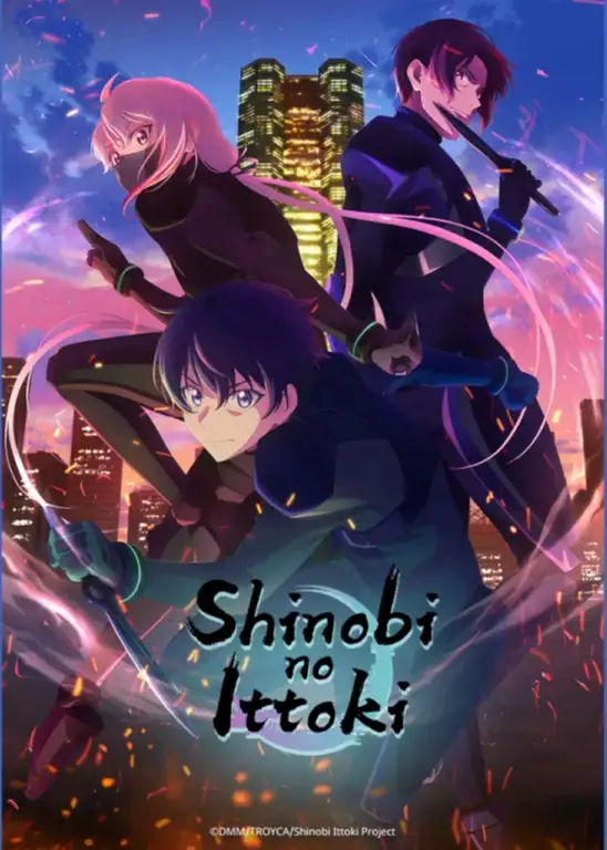 Adegan anime Shinobi no Ittoki yang menegangkan