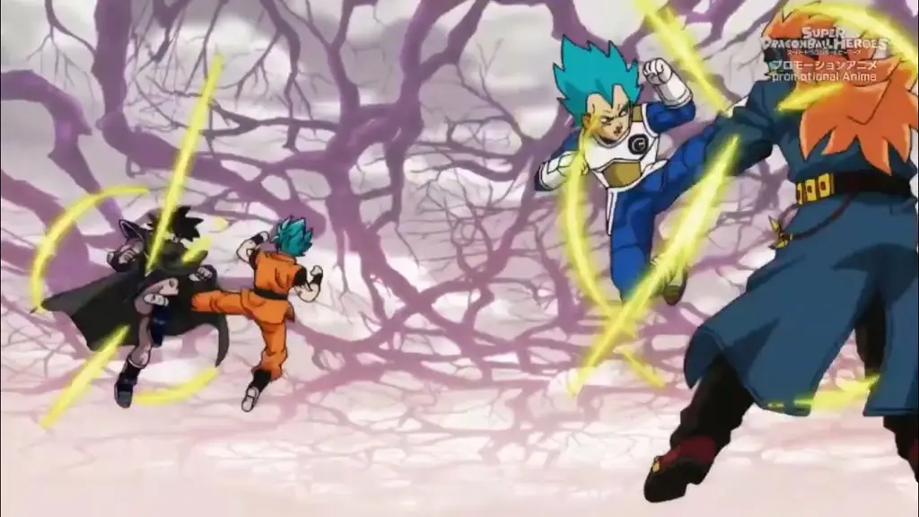 Cuplikan gambar dari Super Dragon Ball Heroes Episode 6