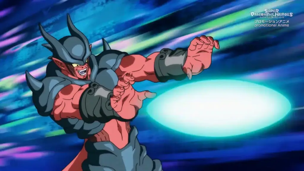 Cuplikan adegan dari Super Dragon Ball Heroes episode 6