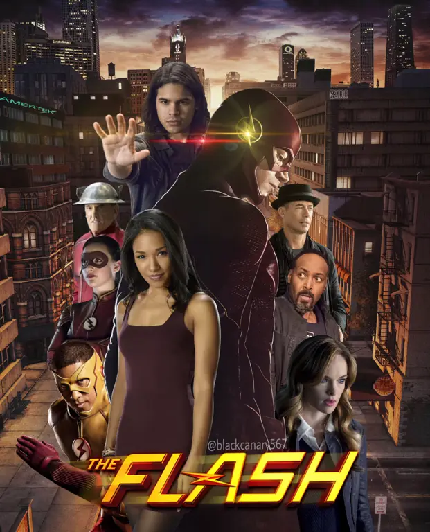 Gambar adegan seru dari The Flash Season 3