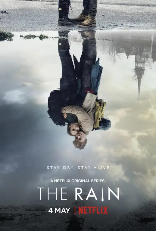 Adegan bertahan hidup dalam serial The Rain