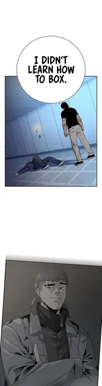 Adegan menegangkan dari manhwa To Not Die