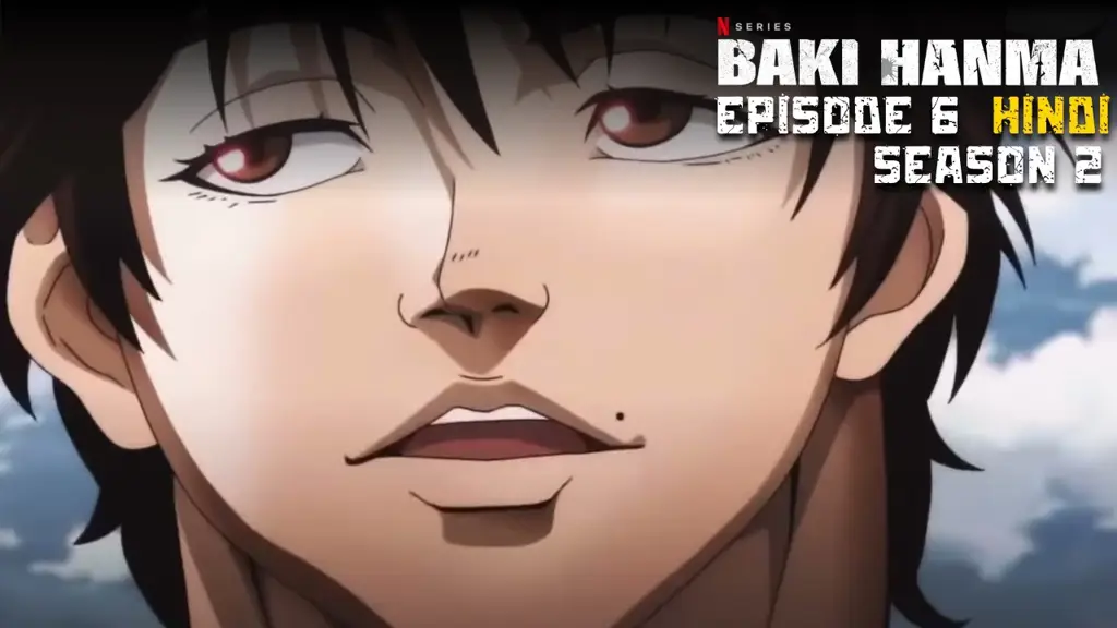 Momen menegangkan di awal season 4 Gambar adegan dari Baki Hanma Season 4 episode 1