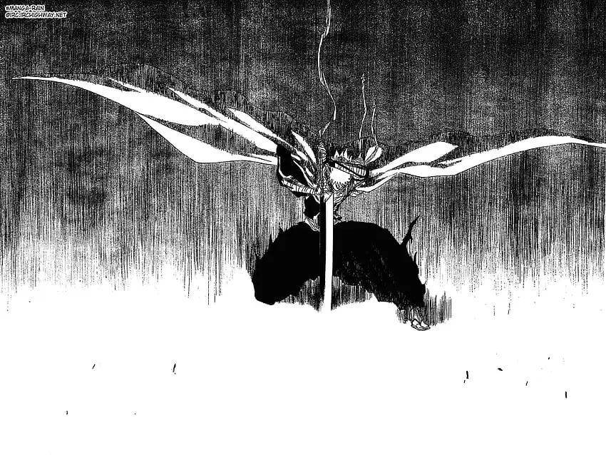 Panel manga Bleach 55 yang menegangkan