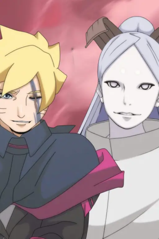 Gambar cuplikan adegan menarik dari Boruto episode 186