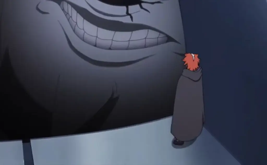 Screenshot adegan menarik dari Boruto episode 219