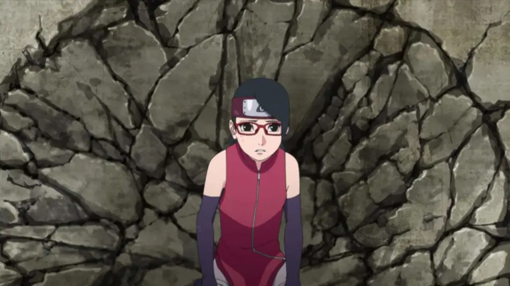 Screenshot adegan menarik dari Boruto episode 225