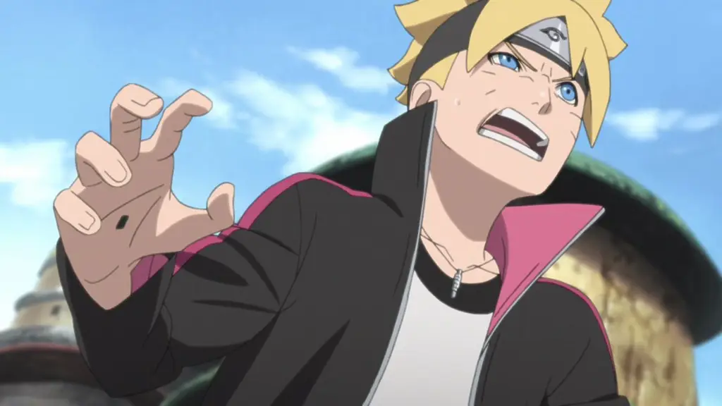 Screenshot adegan menarik dari Boruto episode 89