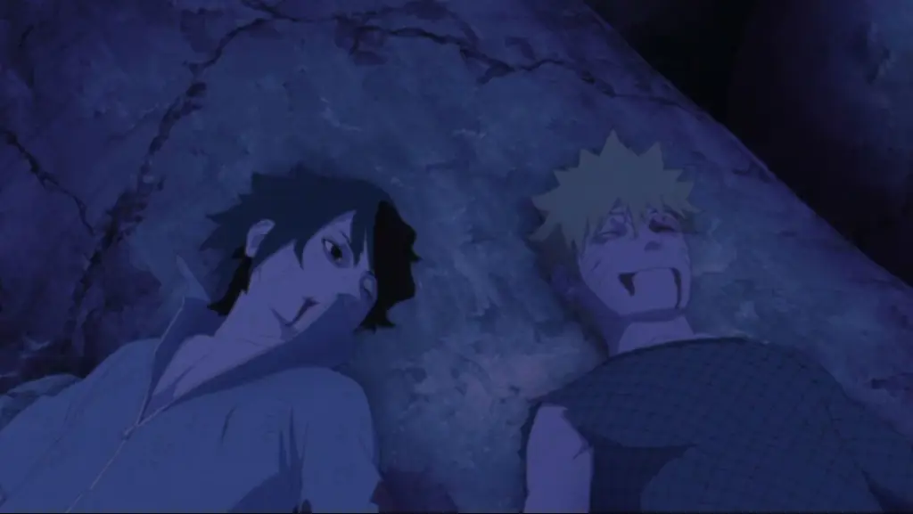 Screenshot adegan penting di Naruto Shippuden episode 487