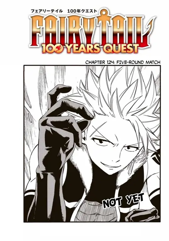 Gambar manga Fairy Tail 100 Year Quest chapter 12 yang menegangkan