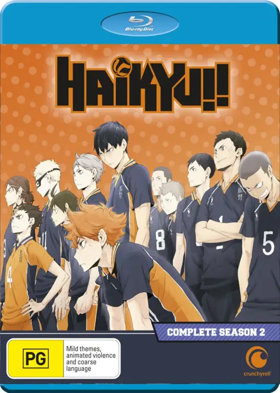 Screenshot adegan menarik dari Haikyuu!! Season 2