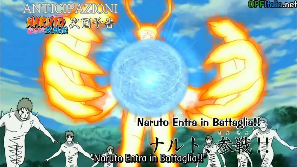 Screenshot adegan penting dari Naruto Shippuden episode 296