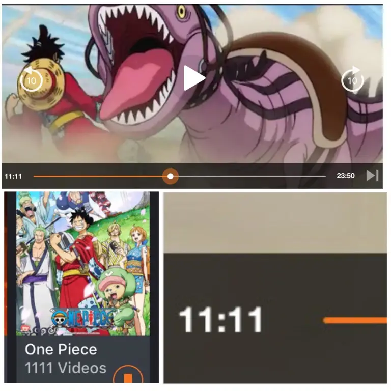 Gambar adegan menarik dari One Piece episode 1111