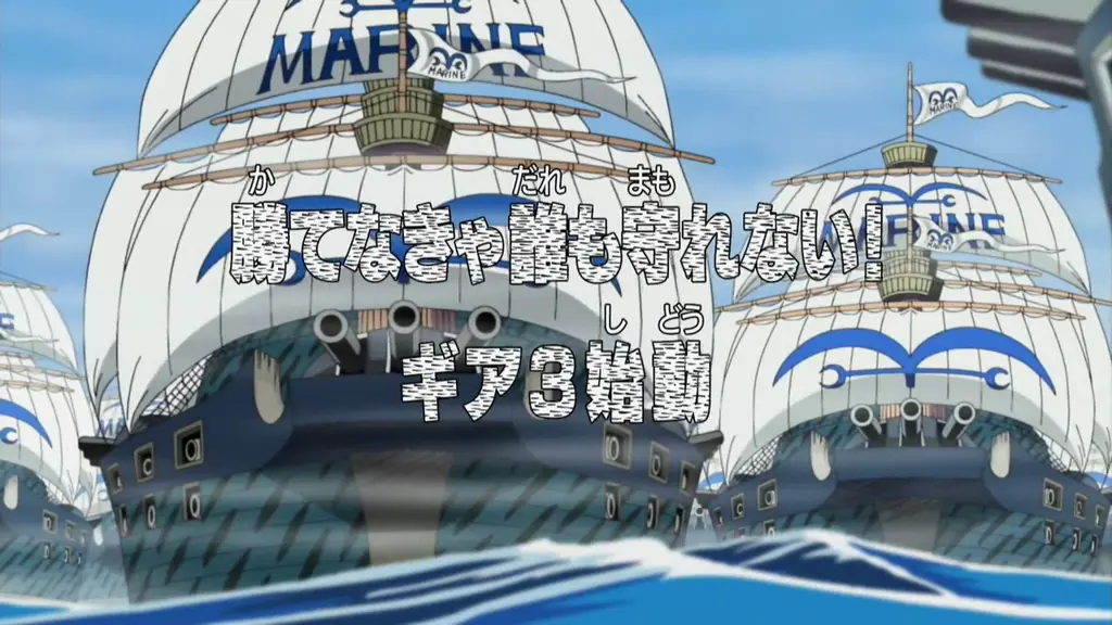 Momen menegangkan di One Piece episode 304 Cuplikan gambar dari One Piece episode 304