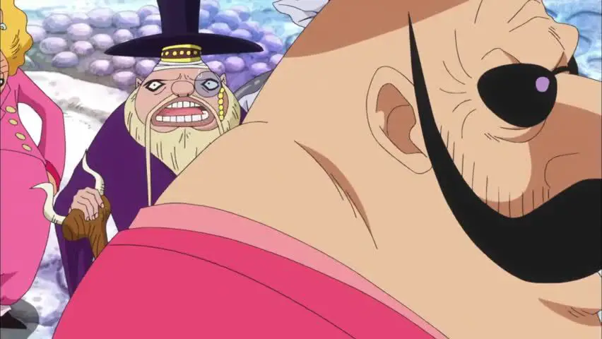 Screenshot One Piece Episode 571 yang menegangkan