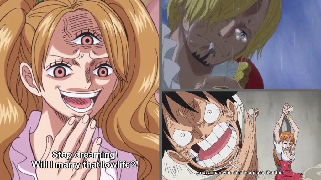 Cuplikan gambar dari One Piece episode 817