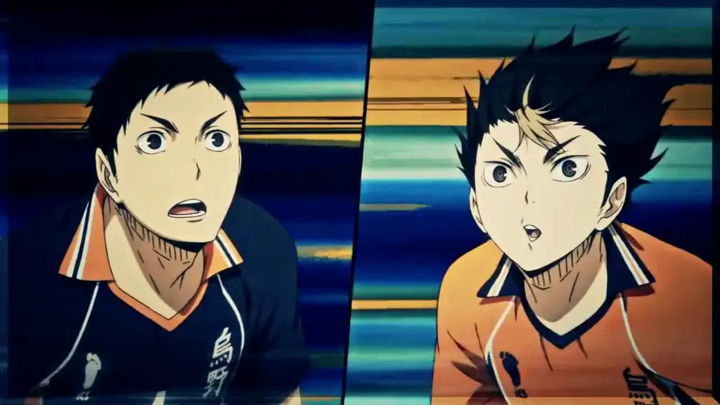 Adegan pertandingan final Haikyuu!!