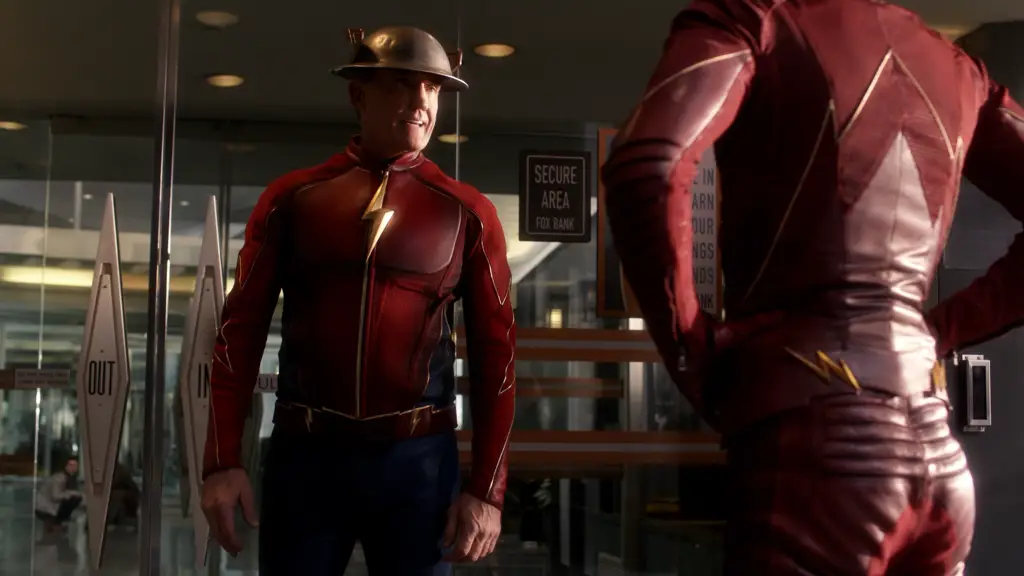 Gambar adegan menegangkan dari The Flash season 3