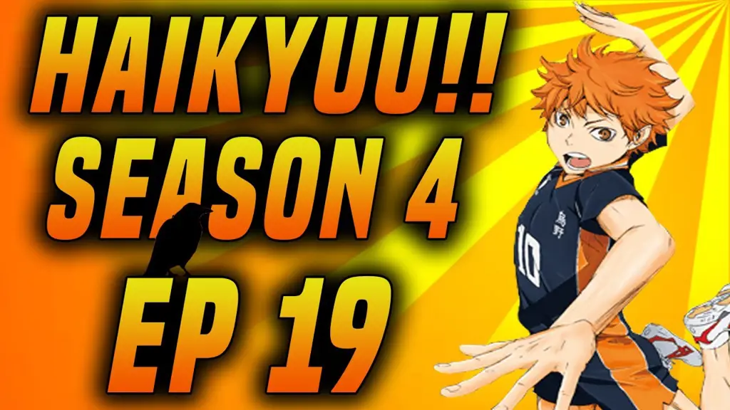 Pertandingan Karasuno melawan Inarizaki di Haikyuu!! Season 4