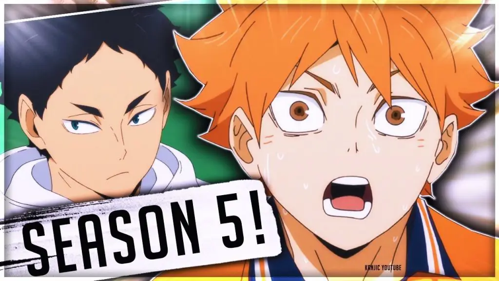 Gambar pertandingan voli di Haikyuu!! Season 5