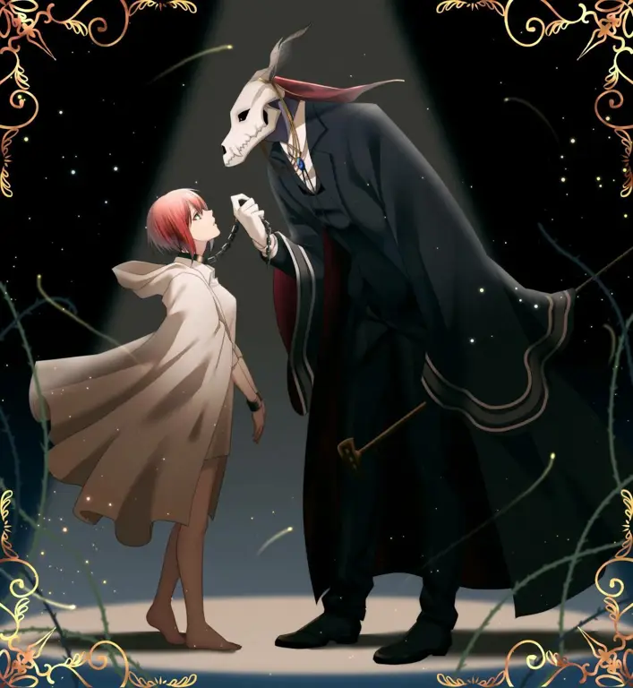 Chise dan Elias dalam Mahoutsukai no Yome