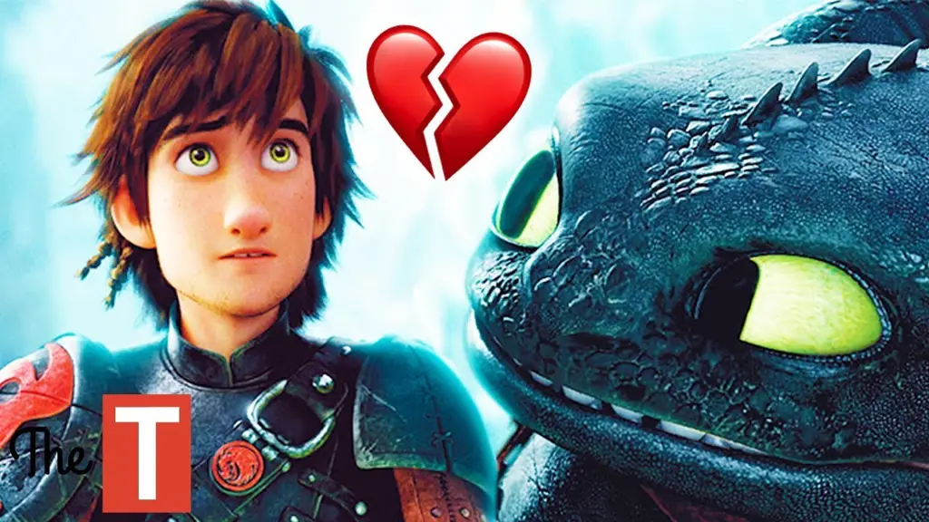 Hiccup dan Toothless dalam How to Train Your Dragon 3