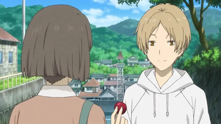 Adegan dari film Natsume Yuujinchou: Utsuroi no Toki