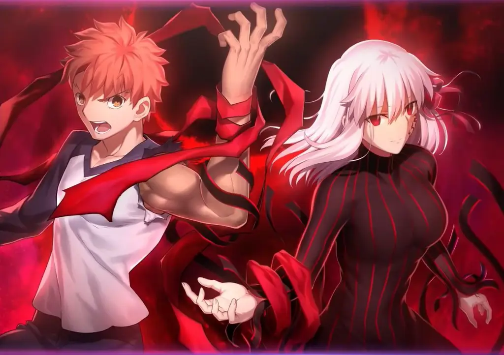 Sakura dan Shirou dalam Fate Heaven's Feel 2